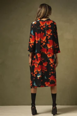 One Hundred Stars Acer Black Asymmetric Dress