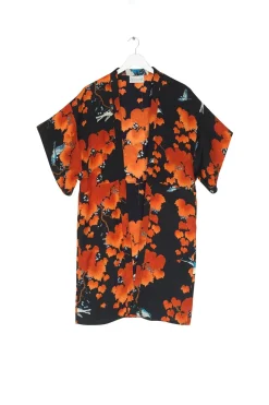 Outlet One Hundred Stars Acer Black Midi Kimono