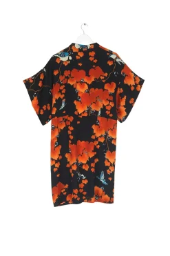 Outlet One Hundred Stars Acer Black Midi Kimono