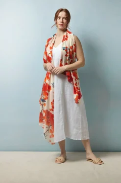 Clearance One Hundred Stars Acer Red Scarf