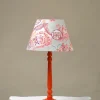 Clearance One Hundred Stars Ancient Columns Pink 14" Tapered Lampshade