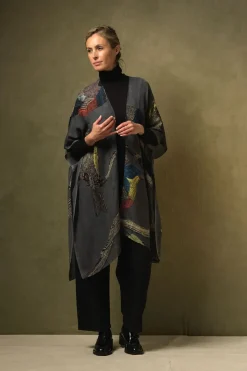 Online One Hundred Stars Bird Ink Wool Throwover