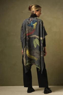 Online One Hundred Stars Bird Ink Wool Throwover