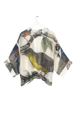 Hot One Hundred Stars Bird Stone Kimono