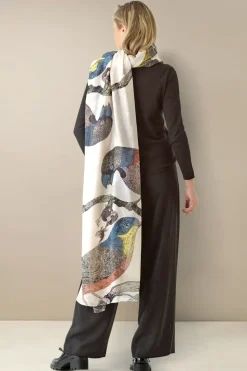 Sale One Hundred Stars Bird Stone Scarf