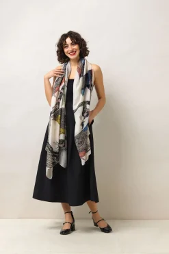 Sale One Hundred Stars Bird Stone Scarf