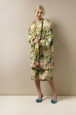 One Hundred Stars Country Toile Velvet Boyfriend Jacket