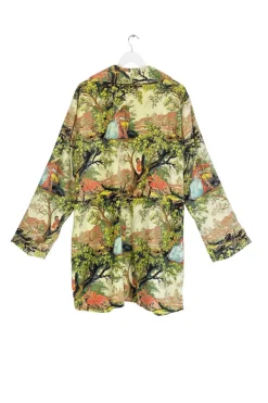 One Hundred Stars Country Toile Velvet Boyfriend Jacket
