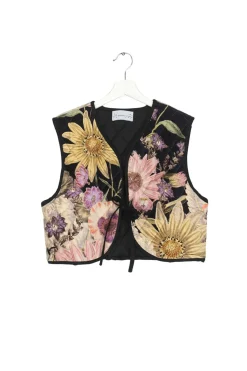 One Hundred Stars Daisy Black Gilet