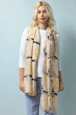 Outlet One Hundred Stars Deco Daisy Mauve Scarf