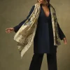 Hot One Hundred Stars Dhurrie Taupe Scarf