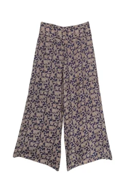 Discount One Hundred Stars Floral Paisley Blue Palazzo Pant