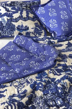 Online One Hundred Stars Giant Willow Blue Bedspread