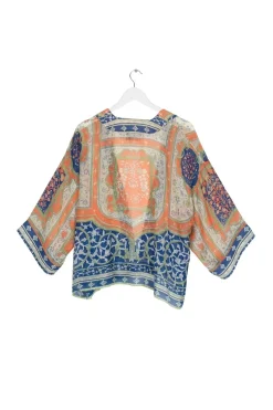 Best One Hundred Stars Indian Summer Blue Kimono