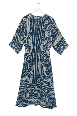 Best One Hundred Stars Jaipur Blue Abbi Dress