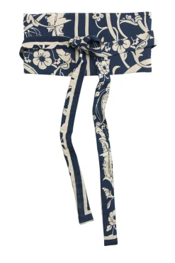 Online One Hundred Stars Jaipur Blue Obi Belt