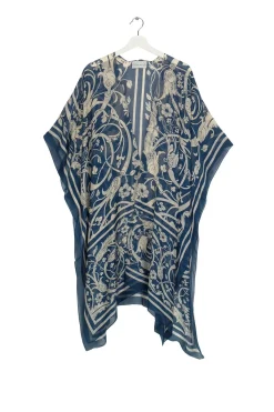 Hot One Hundred Stars Jaipur Blue Throwover