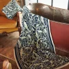 Clearance One Hundred Stars Jaipur Blue Velvet Throw