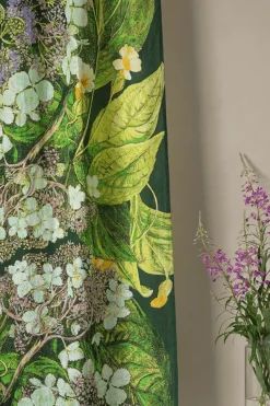 Outlet One Hundred Stars Kew Hydrangea Lime Linen Panel
