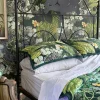 One Hundred Stars Kew Hydrangea Lime Pillow Shams