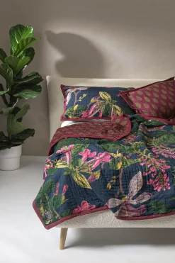 Outlet One Hundred Stars Kew Magnolia Blue Pillow Shams