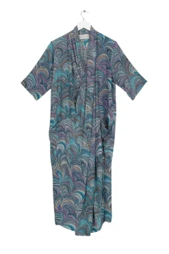 Outlet One Hundred Stars Marbled Blue Rachel Dress