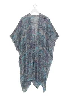 Outlet One Hundred Stars Marbled Blue Throwover