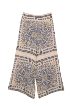 Sale One Hundred Stars Mehndi Blue Palazzo Pant