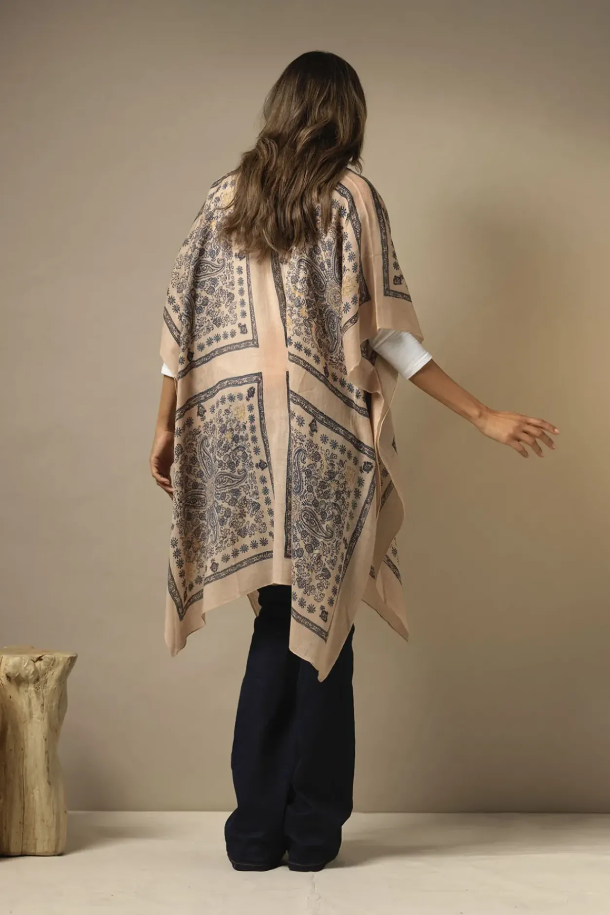Discount One Hundred Stars Mehndi Blue Wool Throwover