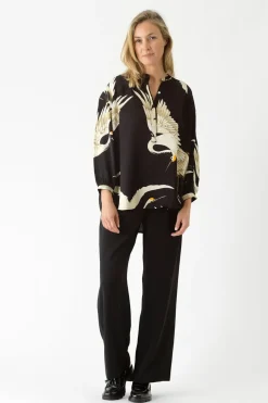 Best One Hundred Stars Stork Black Darcy Shirt