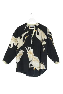 Best One Hundred Stars Stork Black Darcy Shirt