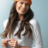 Best One Hundred Stars Stork Orange Headband