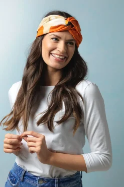 Best One Hundred Stars Stork Orange Headband