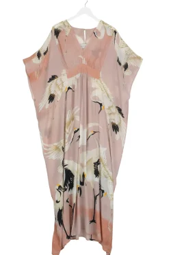 Sale One Hundred Stars Stork Pink Margeux Kaftan