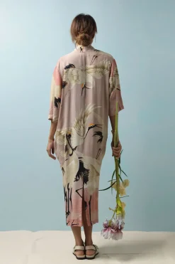 Online One Hundred Stars Stork Plaster Pink Rachel Dress