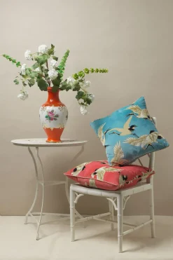Hot One Hundred Stars Stork Sky Square Velvet Cushion
