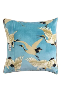 Hot One Hundred Stars Stork Sky Square Velvet Cushion