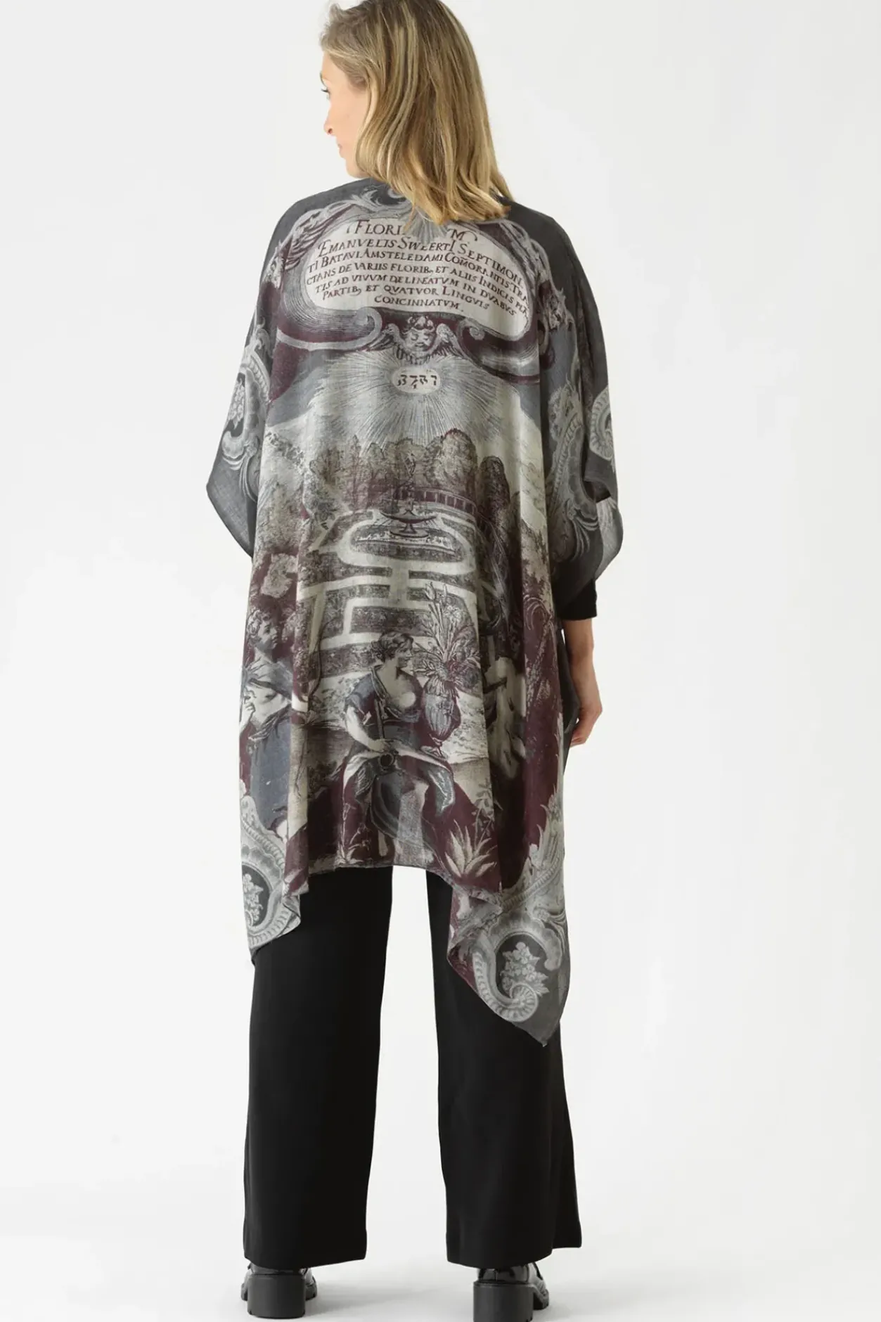 Sale One Hundred Stars Sunburst Grey Wool Throwover