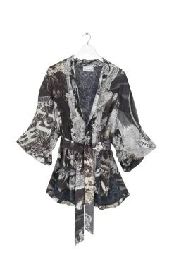 Outlet One Hundred Stars Sunburst Grey Wrap Jacket