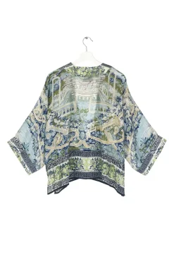 Outlet One Hundred Stars Tapestry Sea Kimono