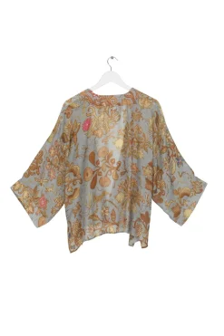 Outlet One Hundred Stars Tudor Rose Grey Kimono