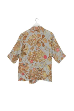 New One Hundred Stars Tudor Rose Grey Rachel Top