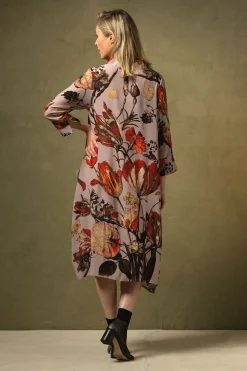 Hot One Hundred Stars Tulip Red Asymmetric Dress